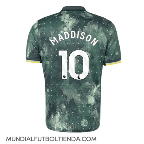 Camiseta Tottenham Hotspur James Maddison #10 Tercera Equipación Replica 2024-25 mangas cortas